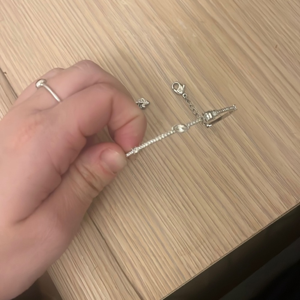 Swarovski silver bracelet